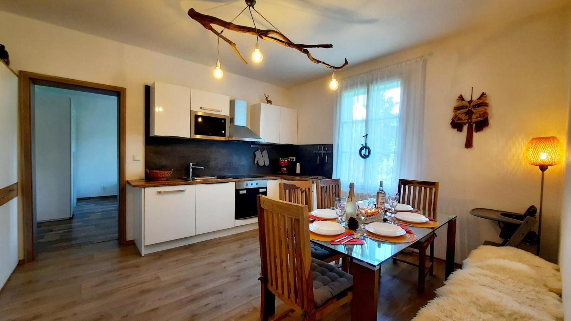 Apartman Janske Lazne Exteriör bild